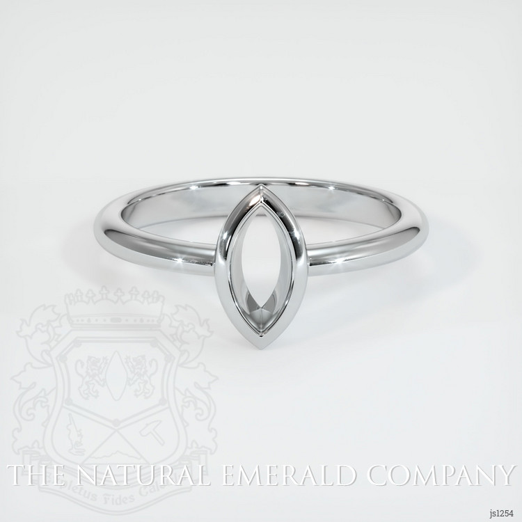 18K White Gold Vedic Ring Setting