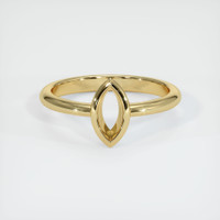 10K Yellow Gold Vedic Ring Setting Image