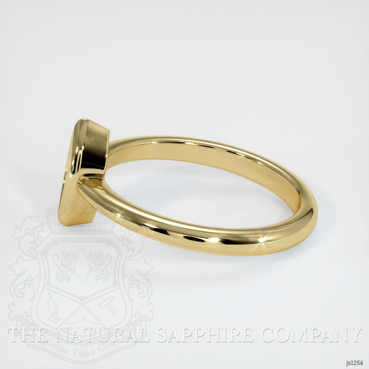14K Yellow Gold Vedic Ring Setting