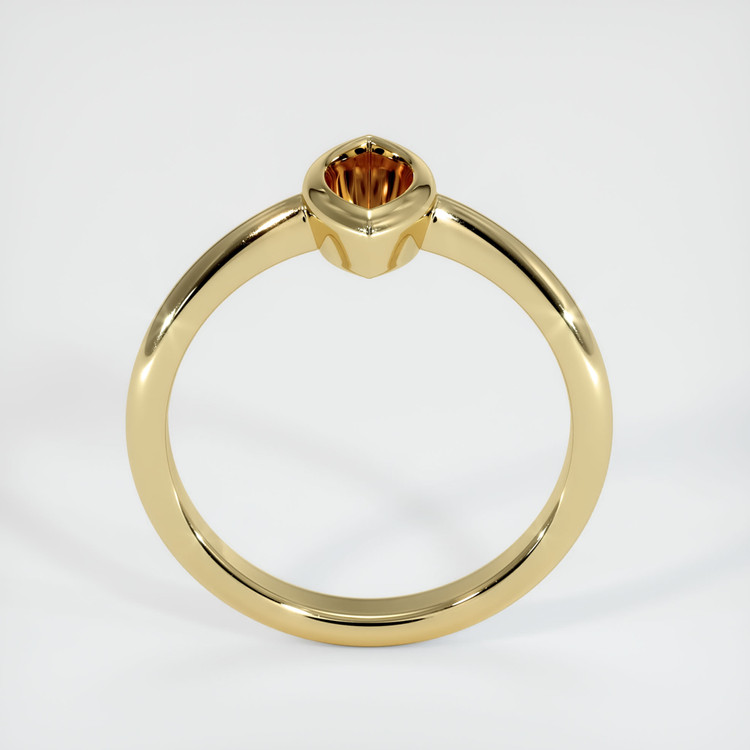 14K Yellow Gold Vedic Ring Setting