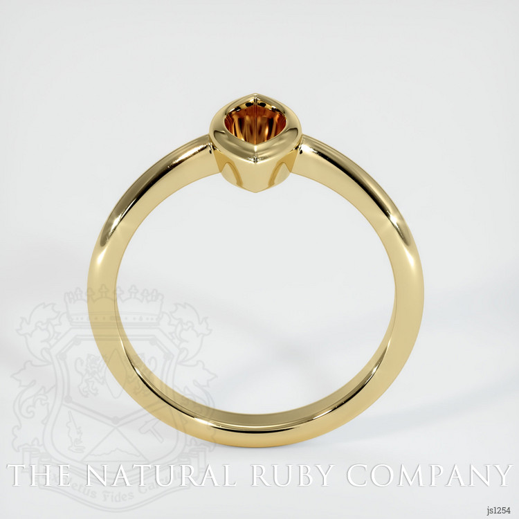14K Yellow Gold Vedic Ring Setting