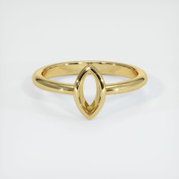 18K Yellow Gold Vedic Ring Setting Image