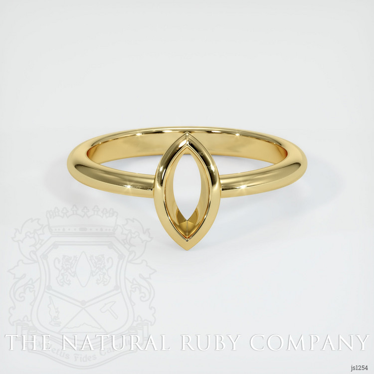18K Yellow Gold Vedic Ring Setting