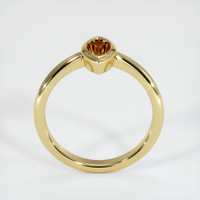 18K Yellow Gold Vedic Ring Setting Image