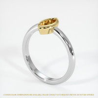 14K Yellow & White Vedic Ring Setting Video