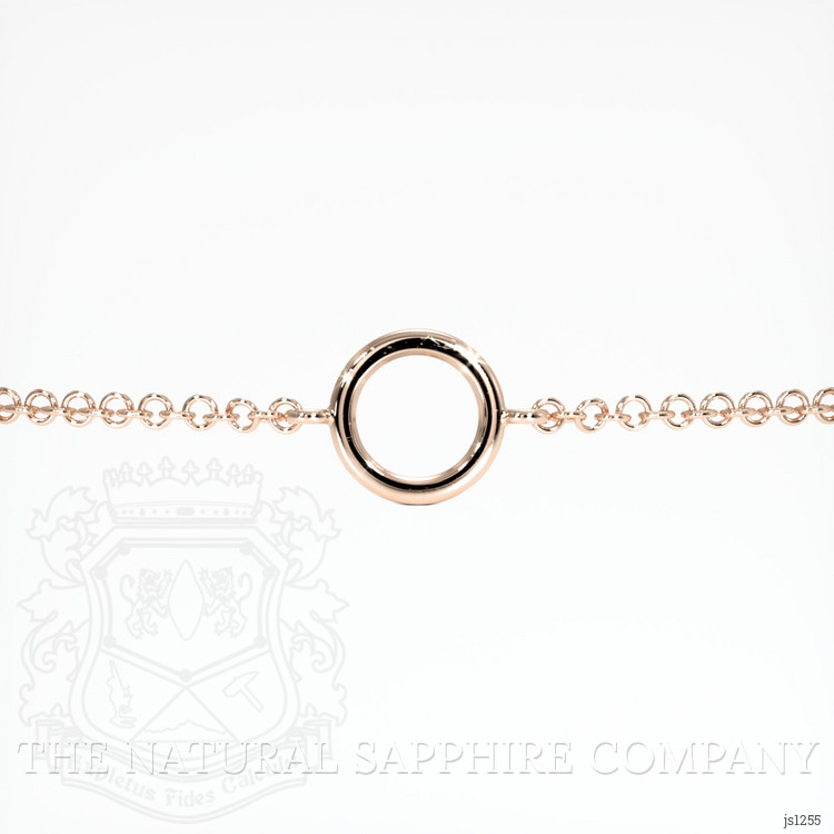 14K Rose Gold Vedic Bracelet Setting