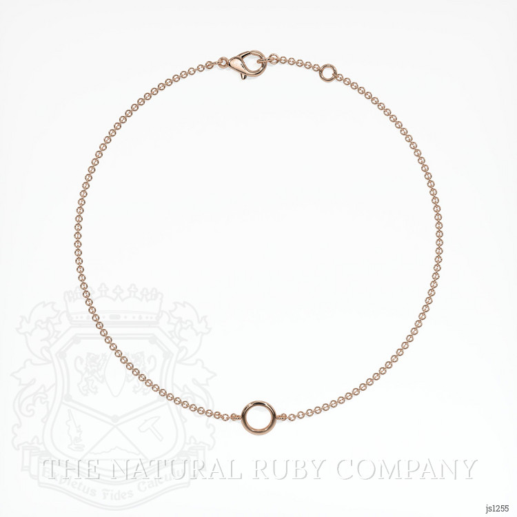 14K Rose Gold Vedic Bracelet Setting