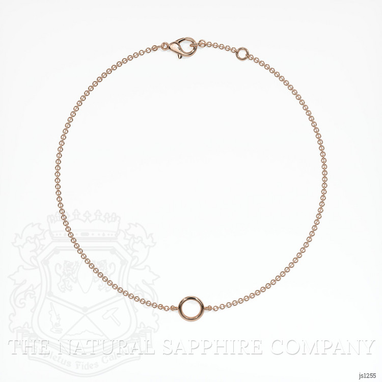 14K Rose Gold Vedic Bracelet Setting