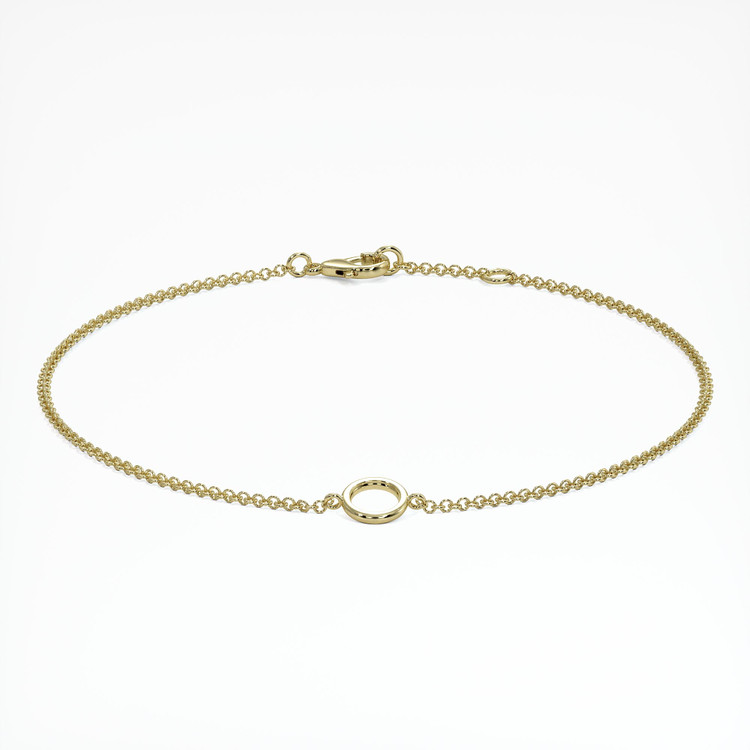 14K Yellow Gold Vedic Bracelet Setting