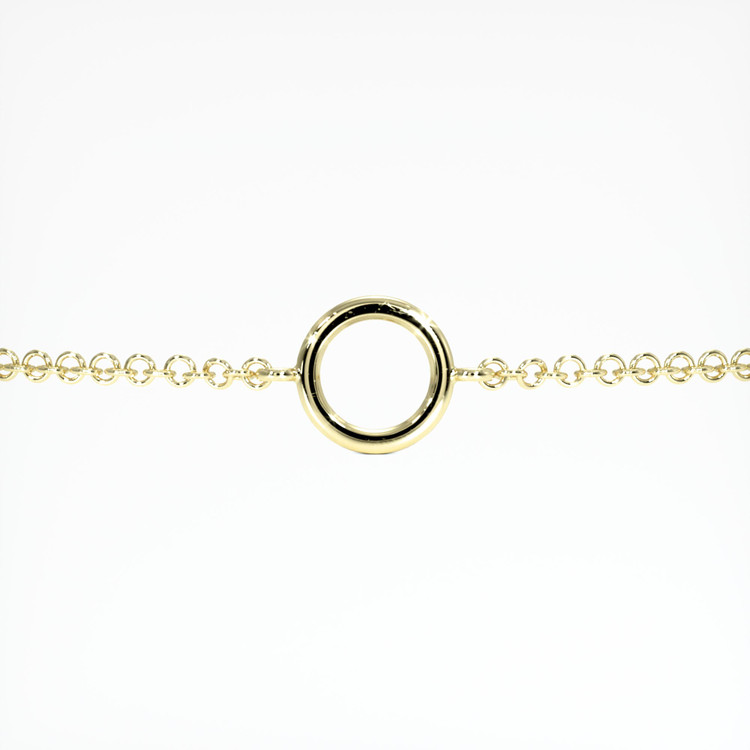 18K Yellow Gold Vedic Bracelet Setting