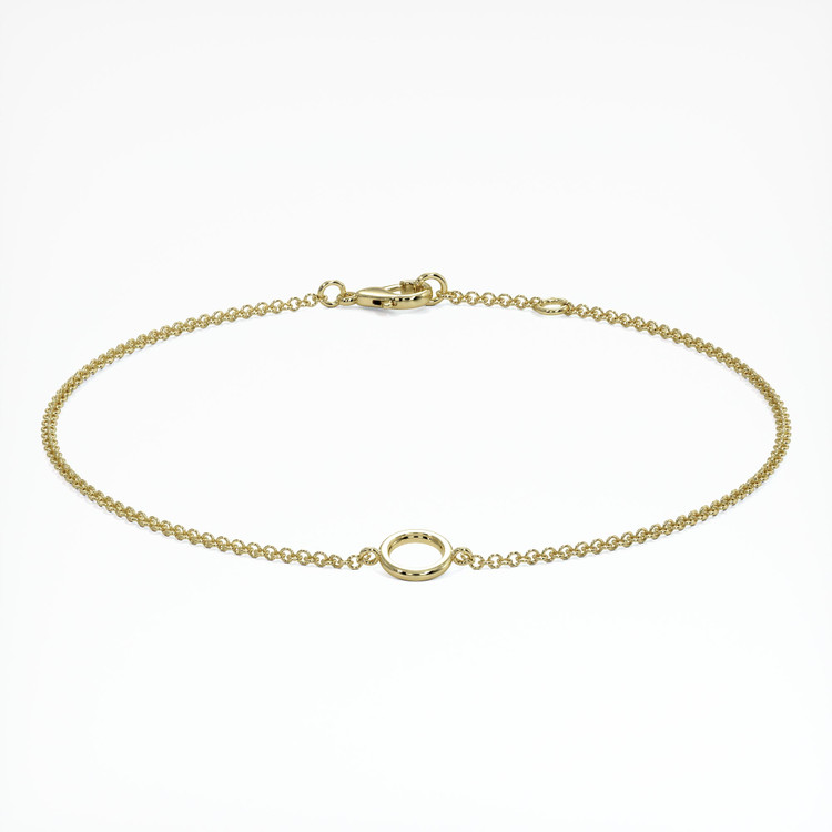 18K Yellow Gold Vedic Bracelet Setting