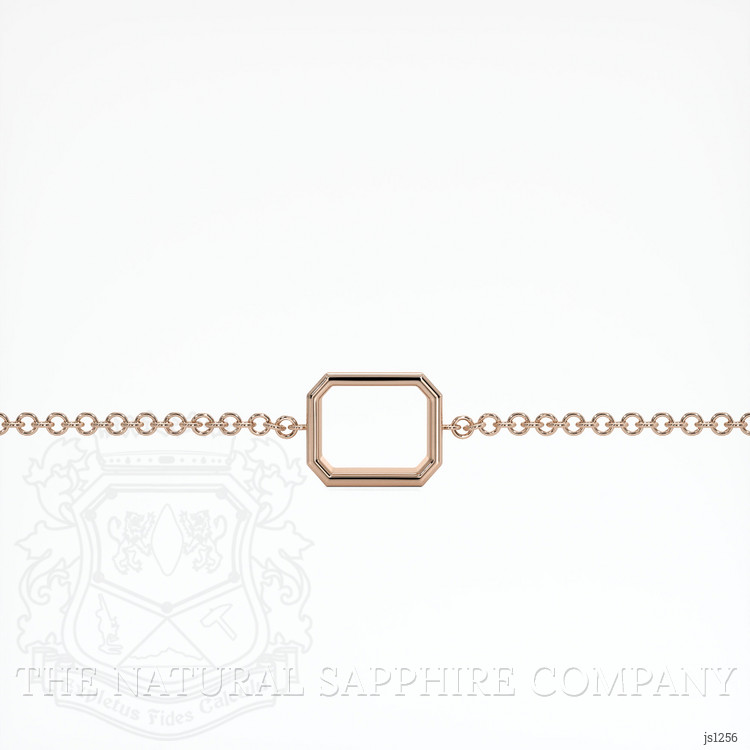 14K Rose Gold Vedic Bracelet Setting