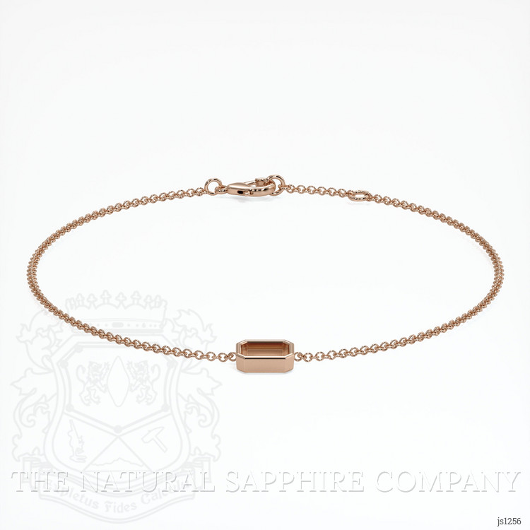14K Rose Gold Vedic Bracelet Setting