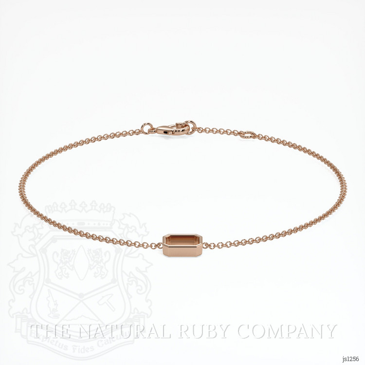 14K Rose Gold Vedic Bracelet Setting
