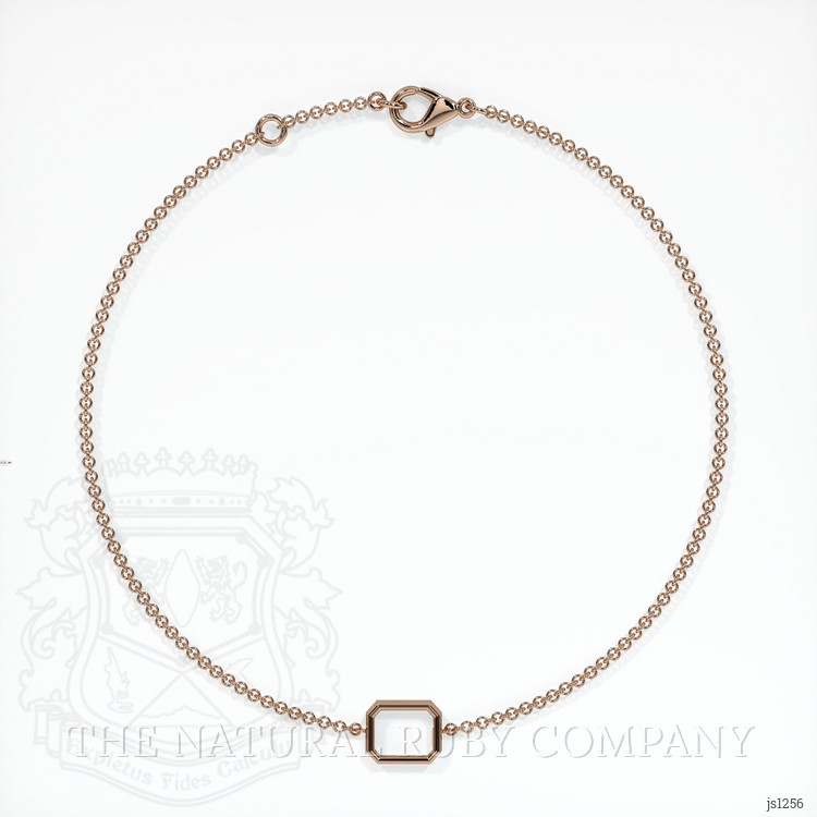 14K Rose Gold Vedic Bracelet Setting