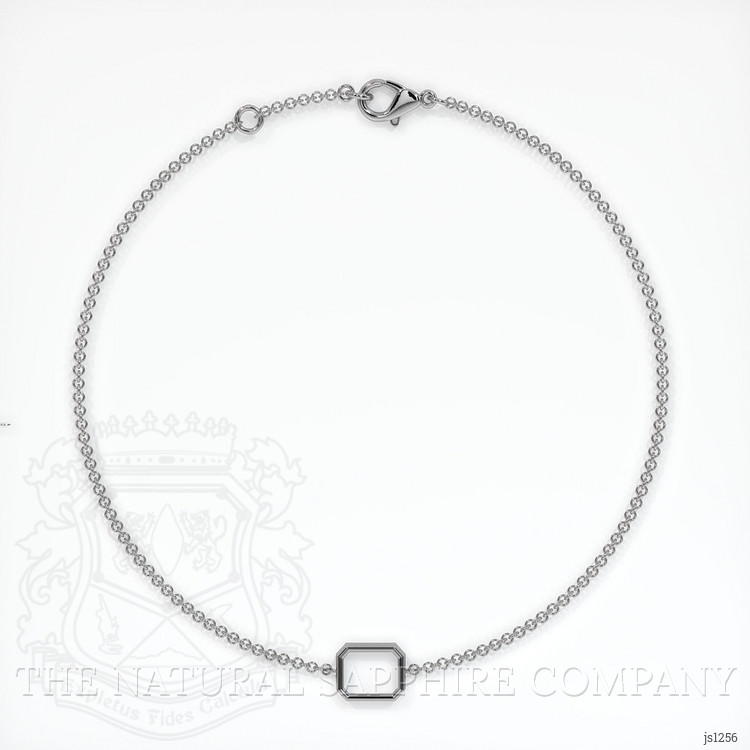 14K White Gold Vedic Bracelet Setting