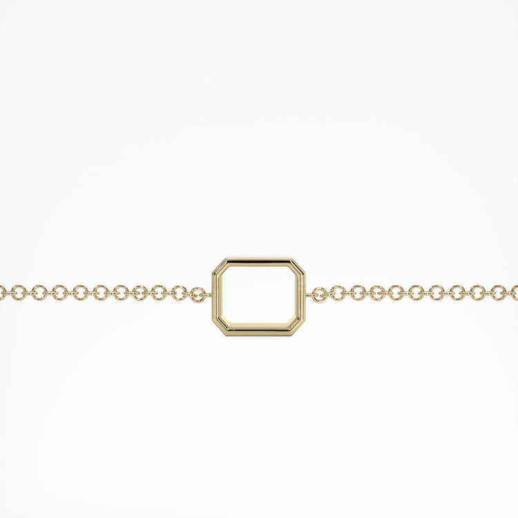 14K Yellow Gold Vedic Bracelet Setting