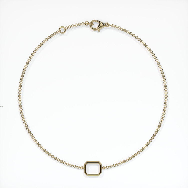 14K Yellow Gold Vedic Bracelet Setting