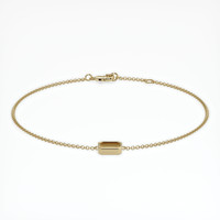 18K Yellow Gold Vedic Bracelet Setting Image
