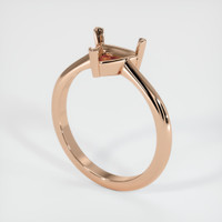 18K Rose Gold Vedic Ring Setting Video