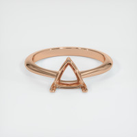 18K Rose Gold Vedic Ring Setting Image