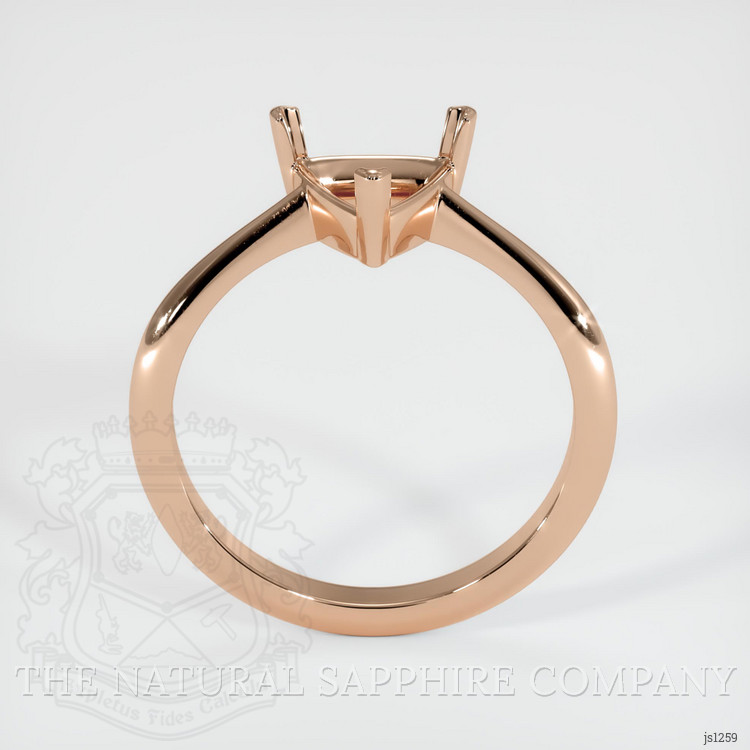 18K Rose Gold Vedic Ring Setting