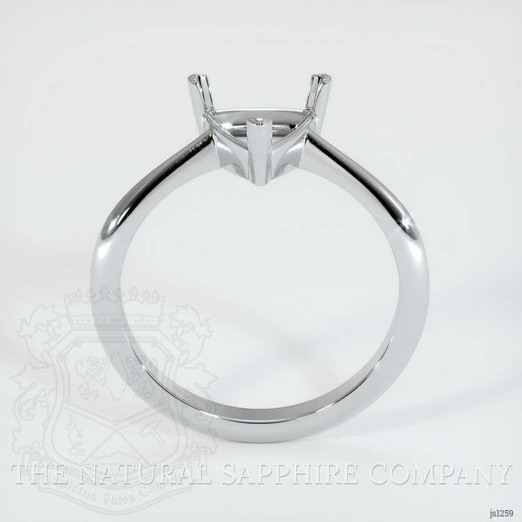 10K White Gold Vedic Ring Setting