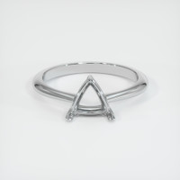 14K White Gold Vedic Ring Setting Image