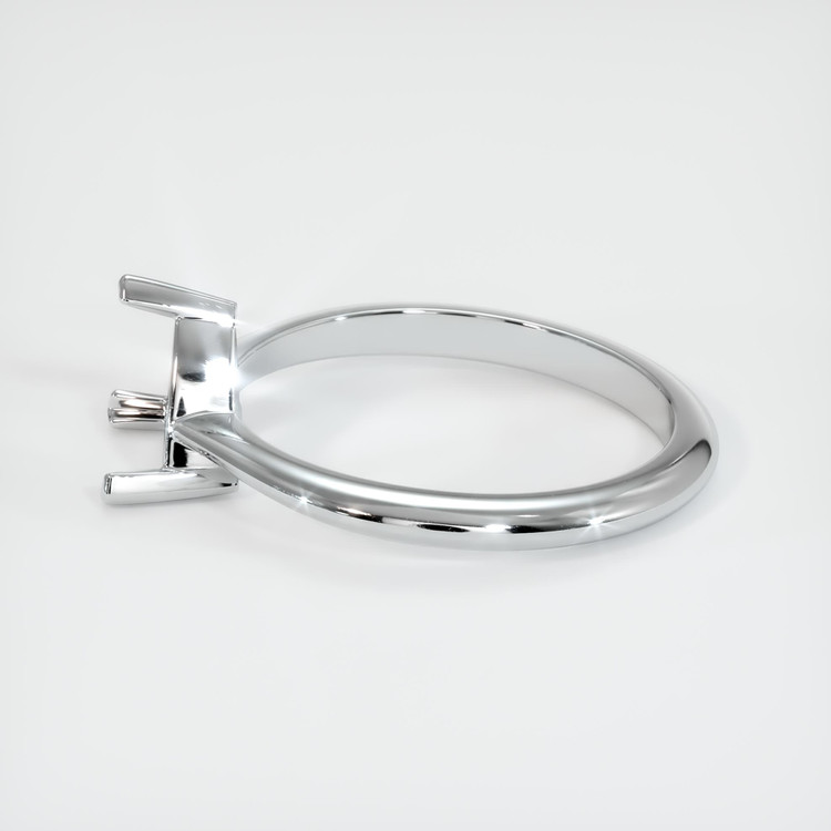 14K White Gold Vedic Ring Setting