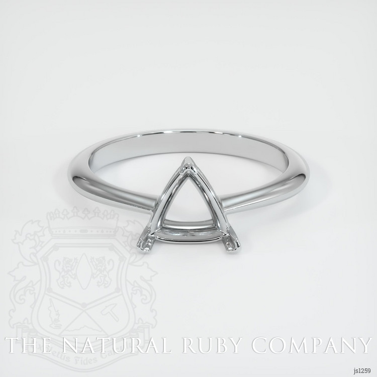 18K White Gold Vedic Ring Setting