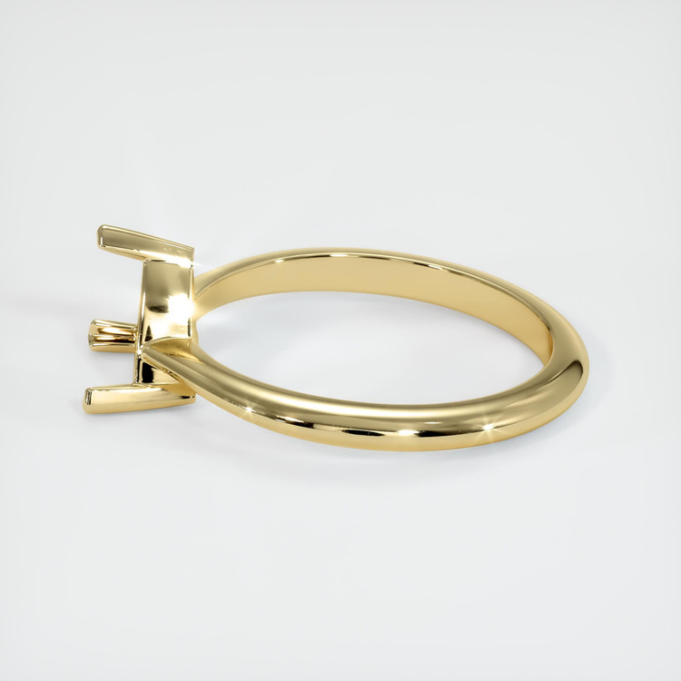 14K Yellow Gold Vedic Ring Setting