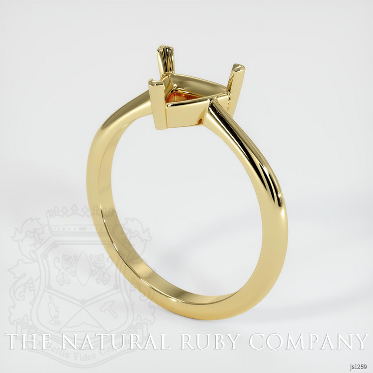 18K Yellow Gold Vedic Ring Setting
