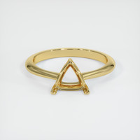 18K Yellow Gold Vedic Ring Setting Image