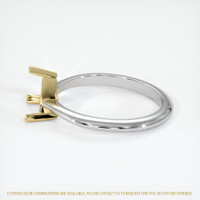 14K Yellow & White Vedic Ring Setting Image