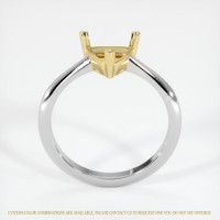 14K Yellow & White Vedic Ring Setting Image