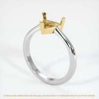 18K Yellow & White Vedic Ring Setting Video