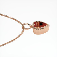14K Rose Gold Vedic Pendant Setting Image