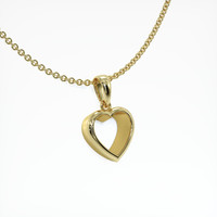 10K Yellow Gold Vedic Pendant Setting Image