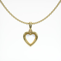 14K Yellow Gold Vedic Pendant Setting Video