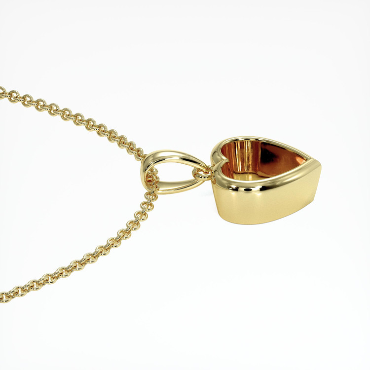 14K Yellow Gold Vedic Pendant Setting