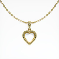 18K Yellow Gold Vedic Pendant Setting Video