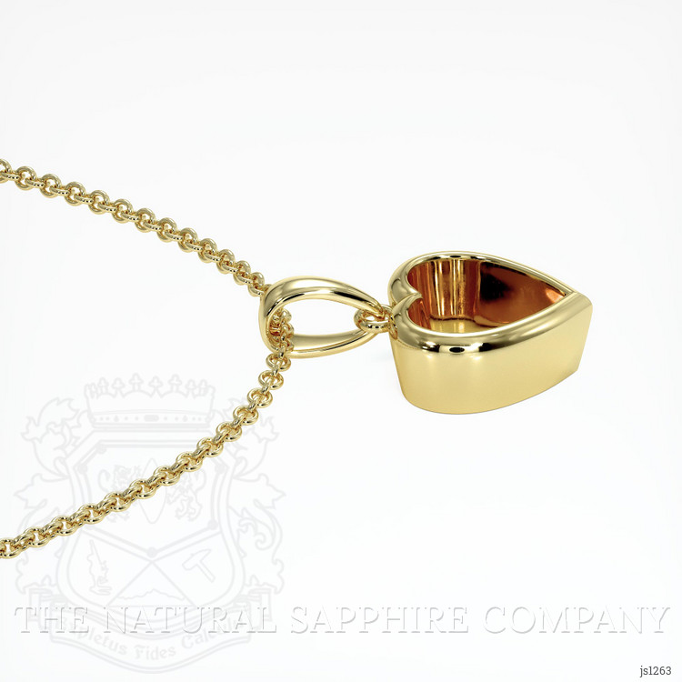 18K Yellow Gold Vedic Pendant Setting