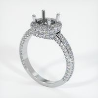 Platinum 950 Pave Ring Setting Video