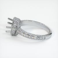 Platinum 950 Pave Ring Setting Image