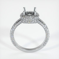 10K White Gold Pave Ring Setting Image