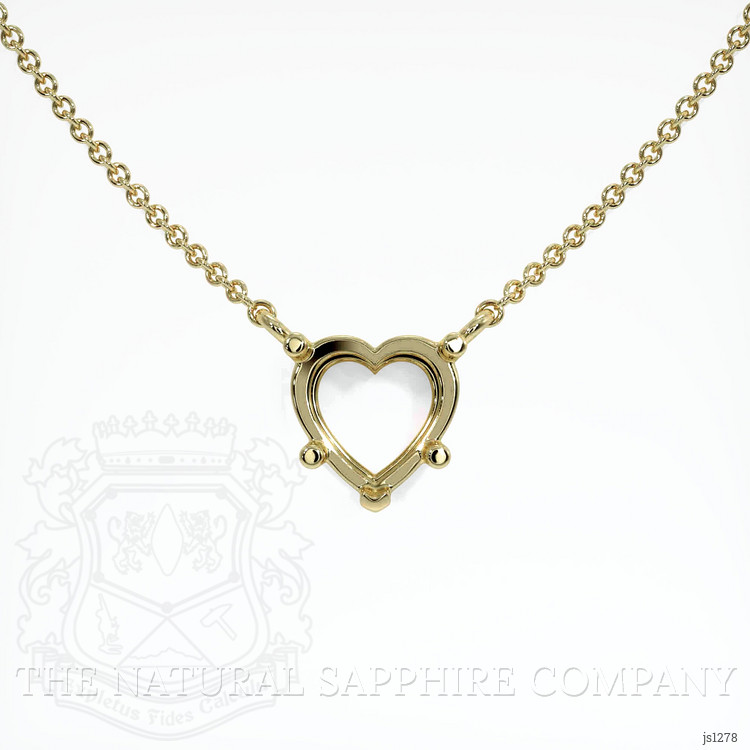 10K Yellow Gold Vedic Necklace Setting