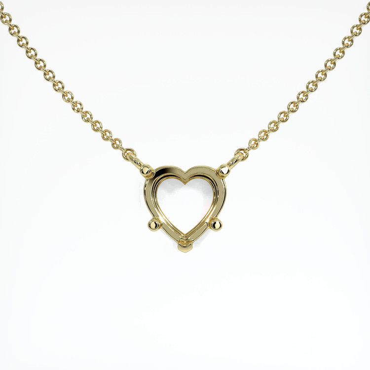 14K Yellow Gold Vedic Necklace Setting