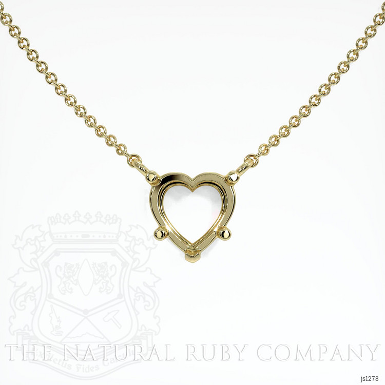 14K Yellow Gold Vedic Necklace Setting