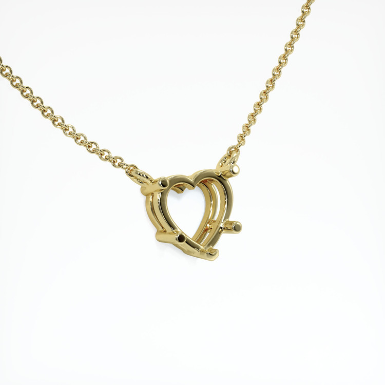 14K Yellow Gold Vedic Necklace Setting