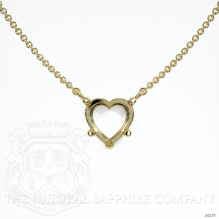 18K Yellow Gold Vedic Necklace Setting